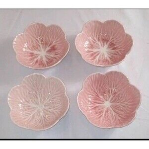 Set of 8 (Eight) Pink Cabbage Bowls Easter Pinheiro Style Hobby Lobby, 6" VIRAL